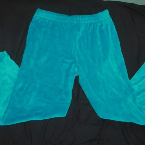 Vintage Seventh Avenue Women's Aqua Turquoise Sweatpants Size Large - Picture 3 of 14